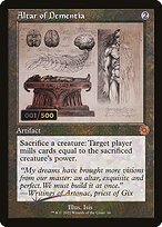 Magic the Gathering Card - Altar of Dementia - MTG Circle
