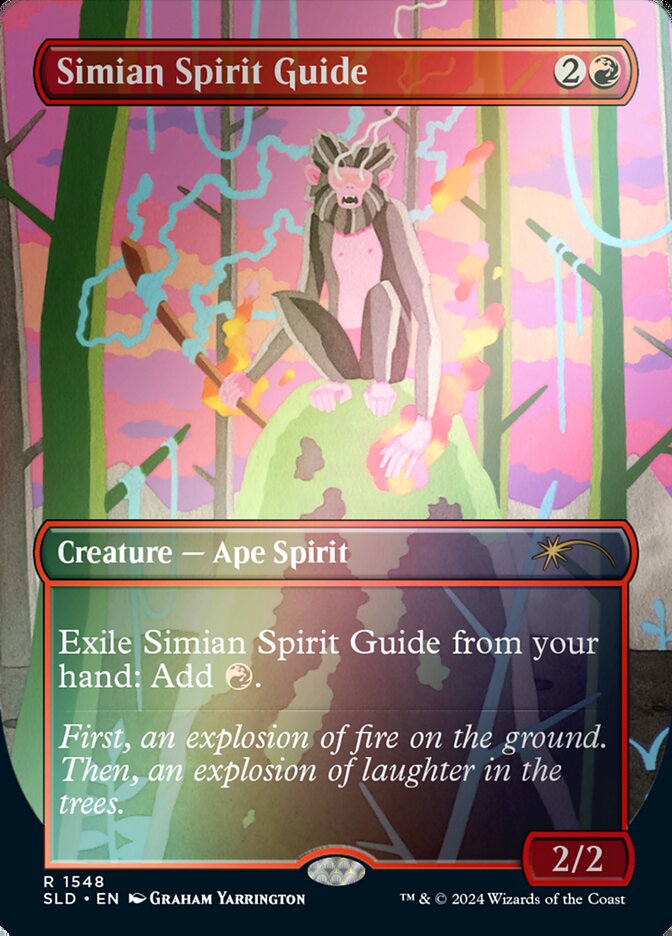 Magic the Gathering Card - Simian Spirit Guide - MTG Circle