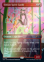 Magic the Gathering Card - Simian Spirit Guide - MTG Circle