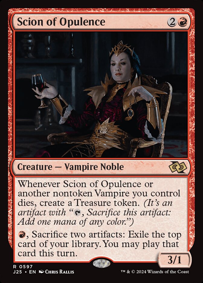 Magic the Gathering Card - Scion of Opulence - MTG Circle