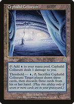 Magic the Gathering Card - Cephalid Coliseum - MTG Circle