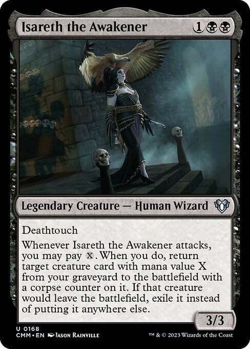 Magic the Gathering Card - Isareth the Awakener - MTG Circle