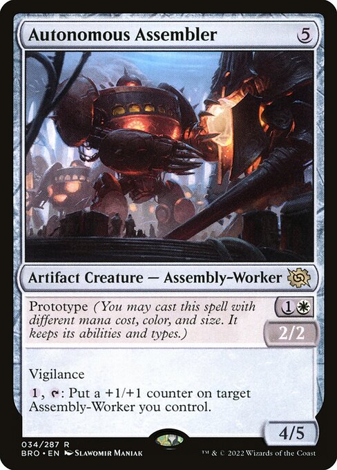 Magic the Gathering Card - Autonomous Assembler - MTG Circle