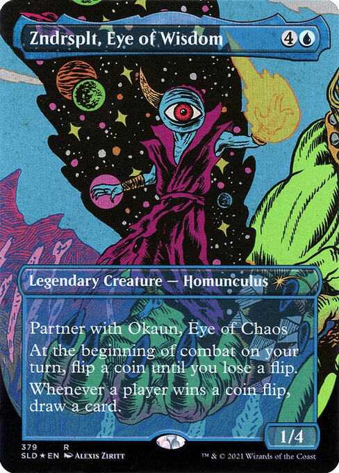 Magic the Gathering Card - Zndrsplt, Eye of Wisdom - MTG Circle