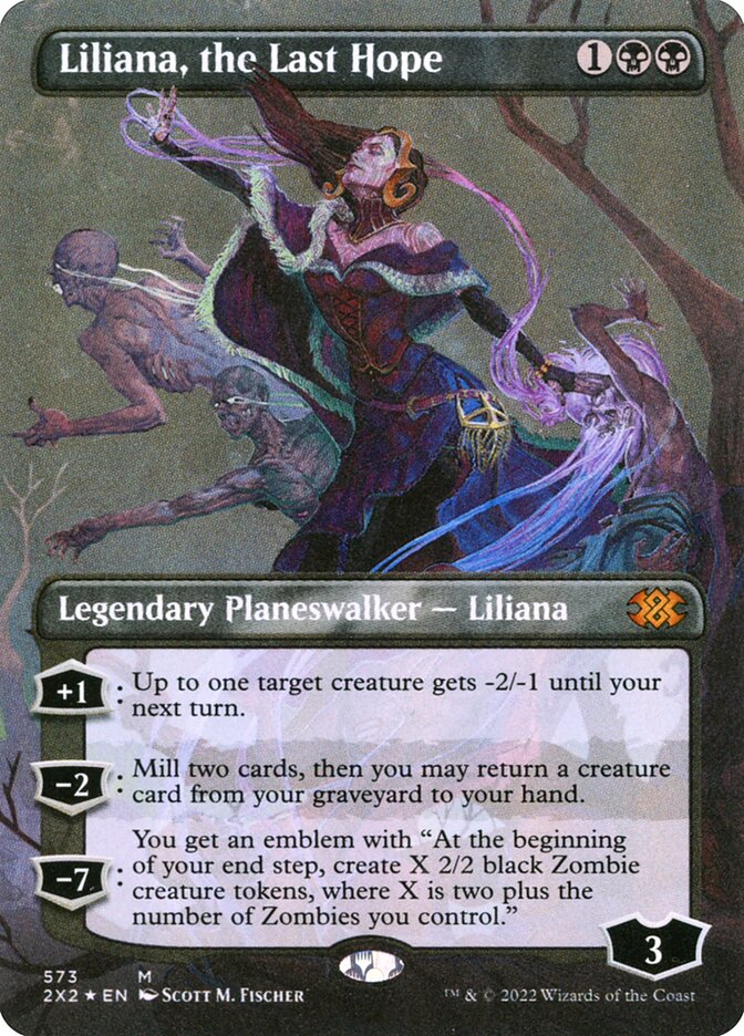 Magic the Gathering Card - Liliana, the Last Hope - MTG Circle