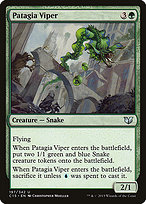 Magic the Gathering Card - Patagia Viper - MTG Circle
