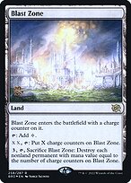 Magic the Gathering Card - Blast Zone - MTG Circle
