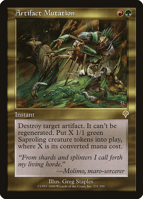 Magic the Gathering Card - Artifact Mutation - MTG Circle
