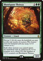 Magic the Gathering Card - Bloodspore Thrinax - MTG Circle