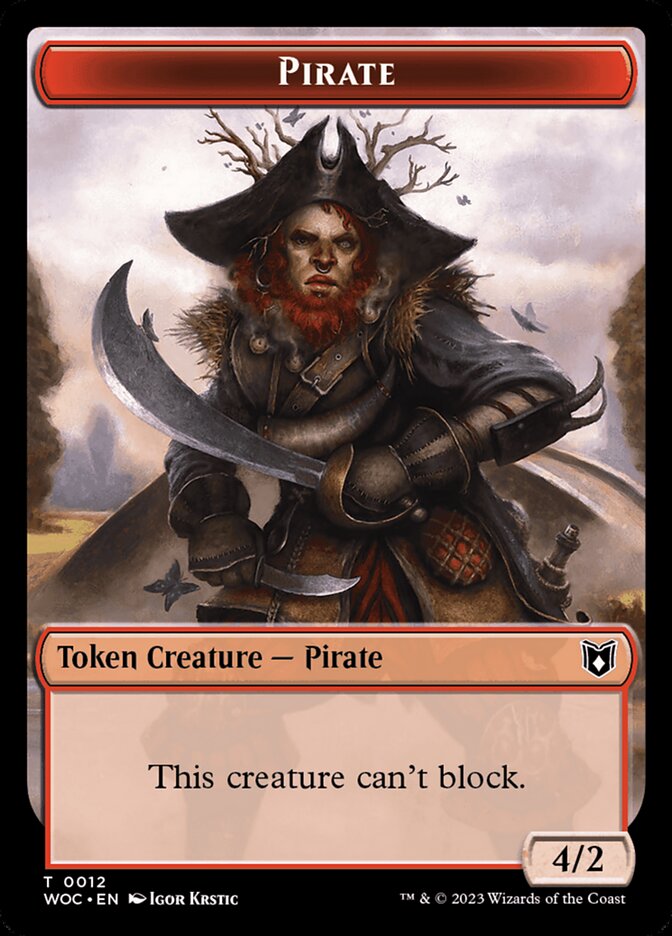 Magic the Gathering Card - Pirate - MTG Circle