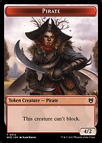 Magic the Gathering Card - Pirate - MTG Circle