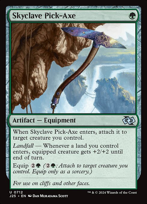 Magic the Gathering Card - Skyclave Pick-Axe - MTG Circle