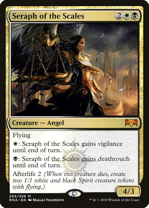 Magic the Gathering Card - Seraph of the Scales - MTG Circle