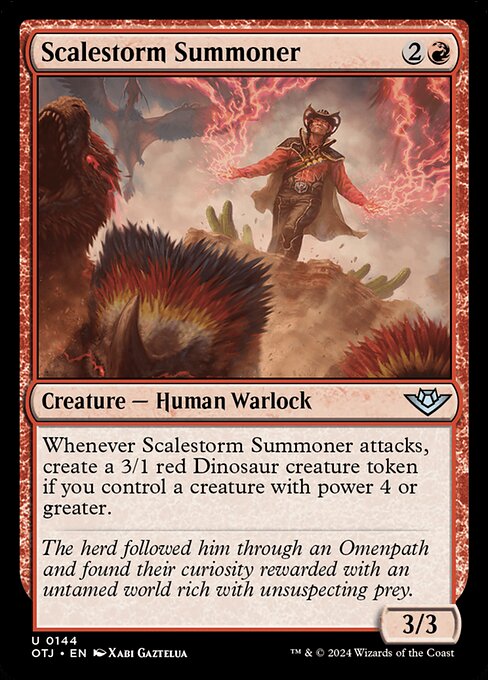 Magic the Gathering Card - Scalestorm Summoner - MTG Circle