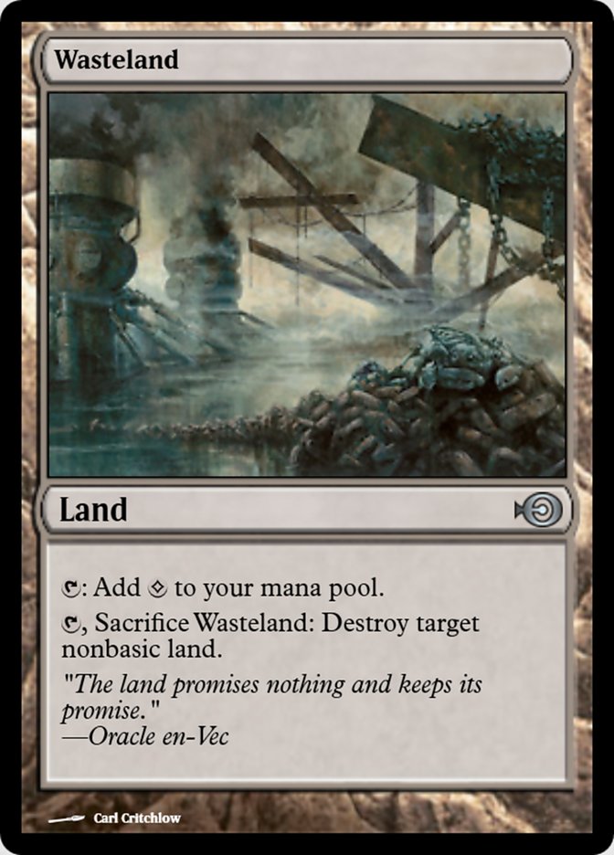 Magic the Gathering Card - Wasteland - MTG Circle