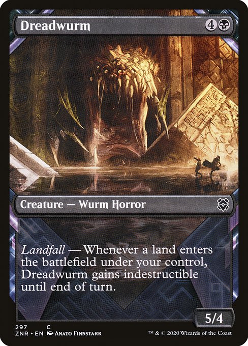 Magic the Gathering Card - Dreadwurm - MTG Circle