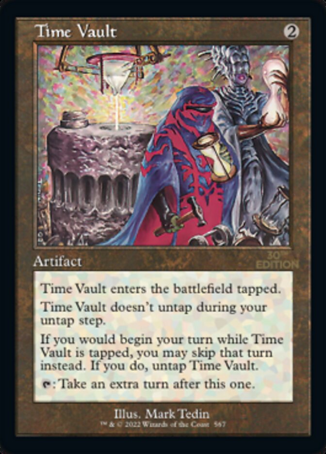 Magic the Gathering Card - Time Vault - MTG Circle