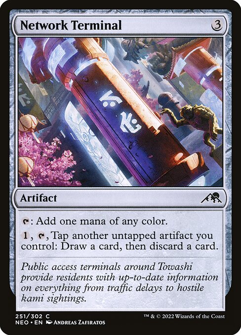 Magic the Gathering Card - Network Terminal - MTG Circle