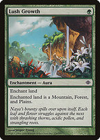Magic the Gathering Card - Lush Growth - MTG Circle