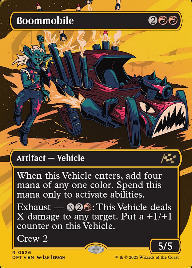 Magic the Gathering Card - Boommobile - MTG Circle