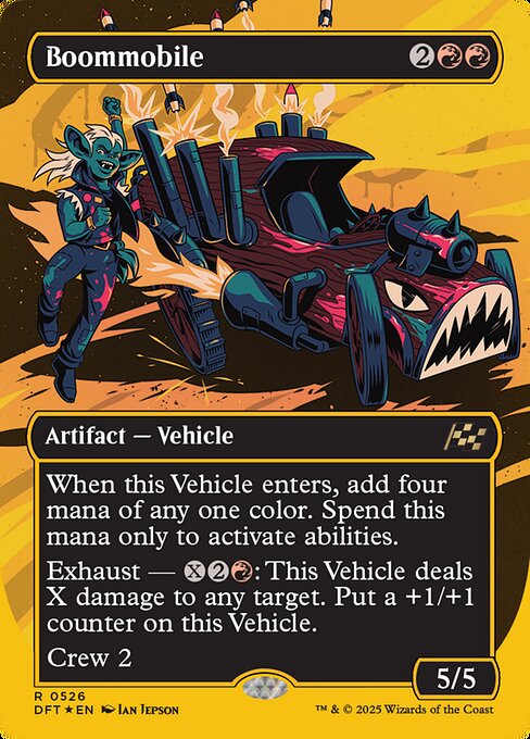 Magic the Gathering Card - Boommobile - MTG Circle