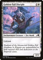 Magic the Gathering Card - Golden-Tail Disciple - MTG Circle