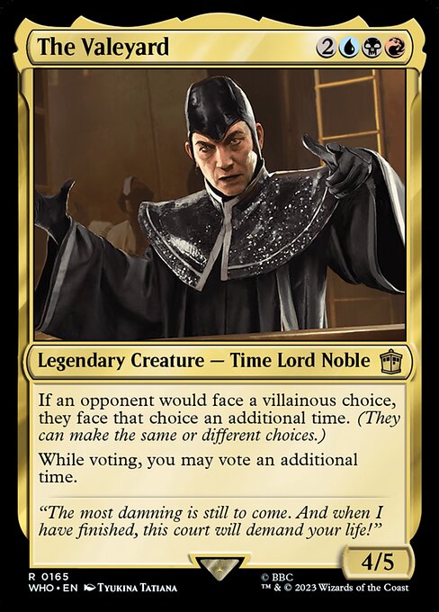 Magic the Gathering Card - The Valeyard - MTG Circle