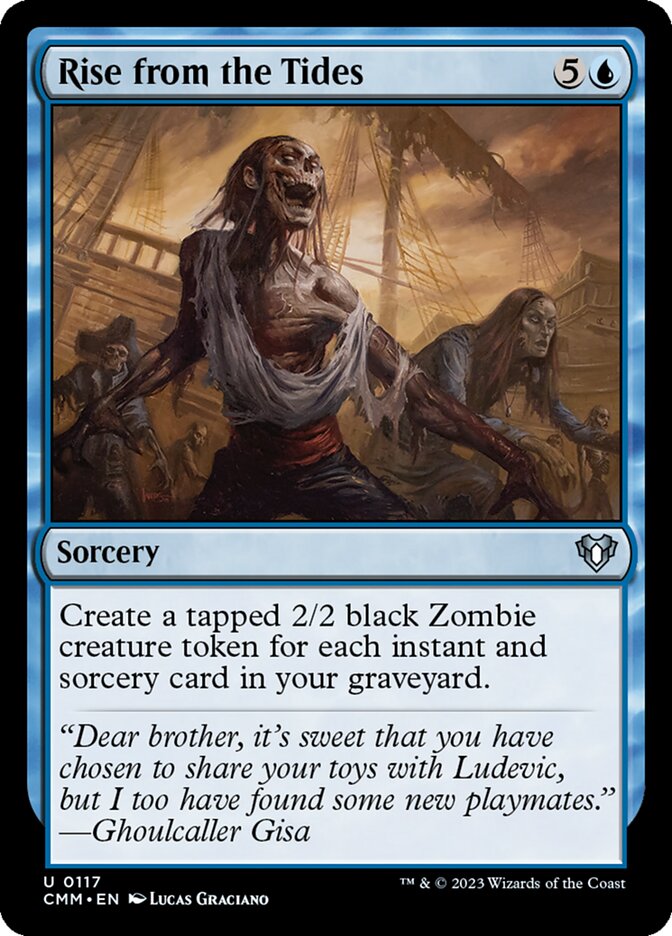 Magic the Gathering Card - Rise from the Tides - MTG Circle