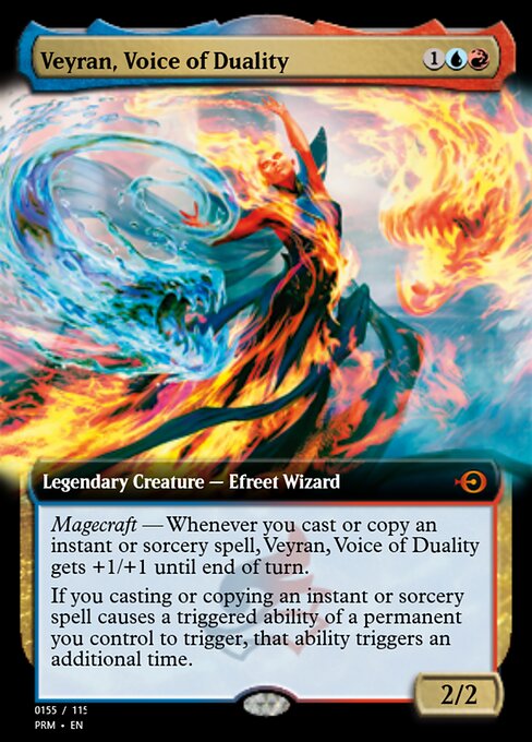 Magic the Gathering Card - Veyran, Voice of Duality - MTG Circle