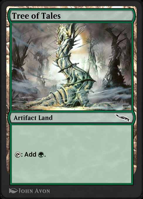 Magic the Gathering Card - Tree of Tales - MTG Circle