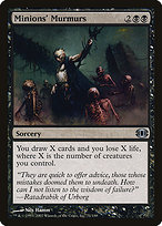 Magic the Gathering Card - Minions' Murmurs - MTG Circle