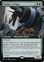 Magic the Gathering Card - Defiler of Vigor - MTG Circle