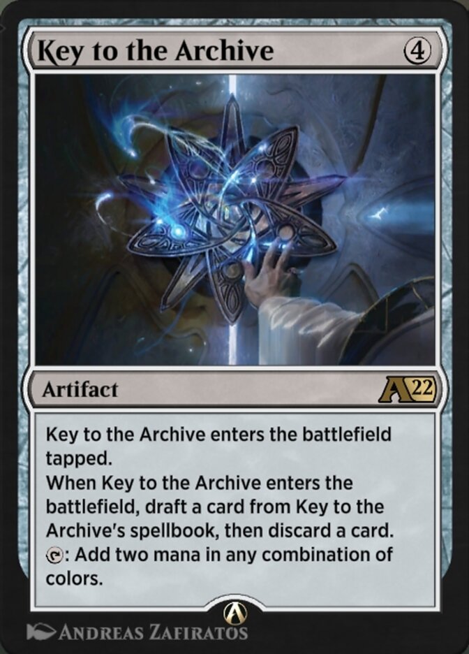 Magic the Gathering Card - Key to the Archive - MTG Circle