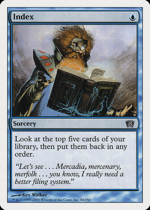 Magic the Gathering Card - Index - MTG Circle