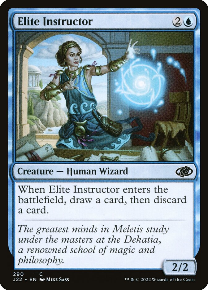 Magic the Gathering Card - Elite Instructor - MTG Circle
