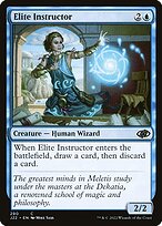 Magic the Gathering Card - Elite Instructor - MTG Circle