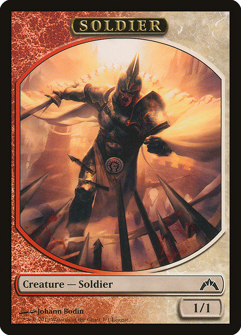 Magic the Gathering Card - Soldier - MTG Circle