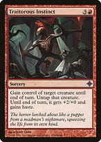 Magic the Gathering Card - Traitorous Instinct - MTG Circle
