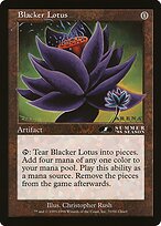 Magic the Gathering Card - Blacker Lotus - MTG Circle