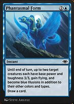Magic the Gathering Card - Phantasmal Form - MTG Circle