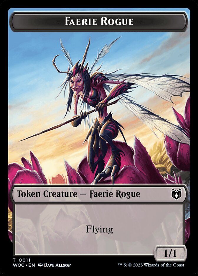 Magic the Gathering Card - Faerie Rogue - MTG Circle