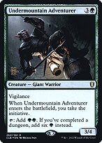 Magic the Gathering Card - Undermountain Adventurer - MTG Circle