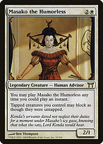 Magic the Gathering Card - Masako the Humorless - MTG Circle