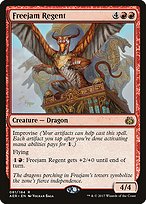 Magic the Gathering Card - Freejam Regent - MTG Circle