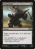 Magic the Gathering Card - Wring Flesh - MTG Circle