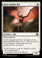 Magic the Gathering Card - Ruin-Lurker Bat - MTG Circle