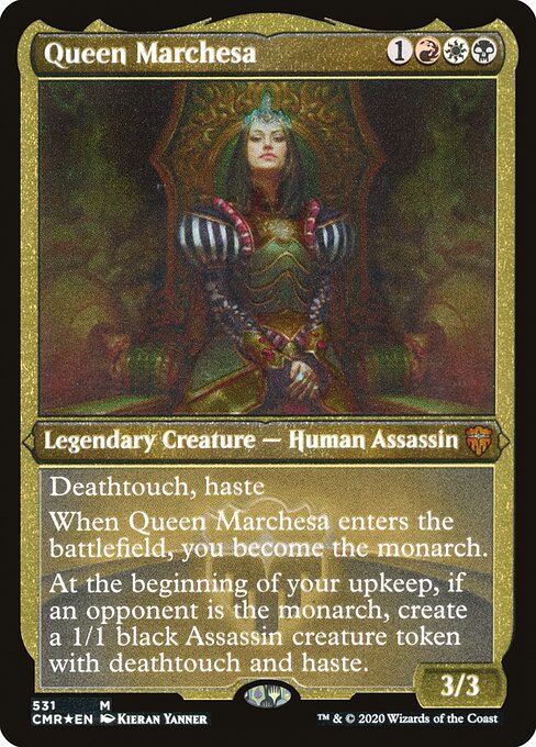 Magic the Gathering Card - Queen Marchesa - MTG Circle