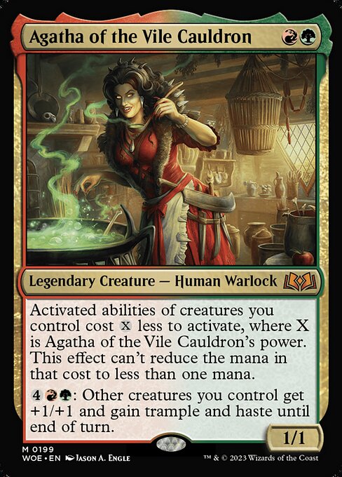 Magic the Gathering Card - Agatha of the Vile Cauldron - MTG Circle