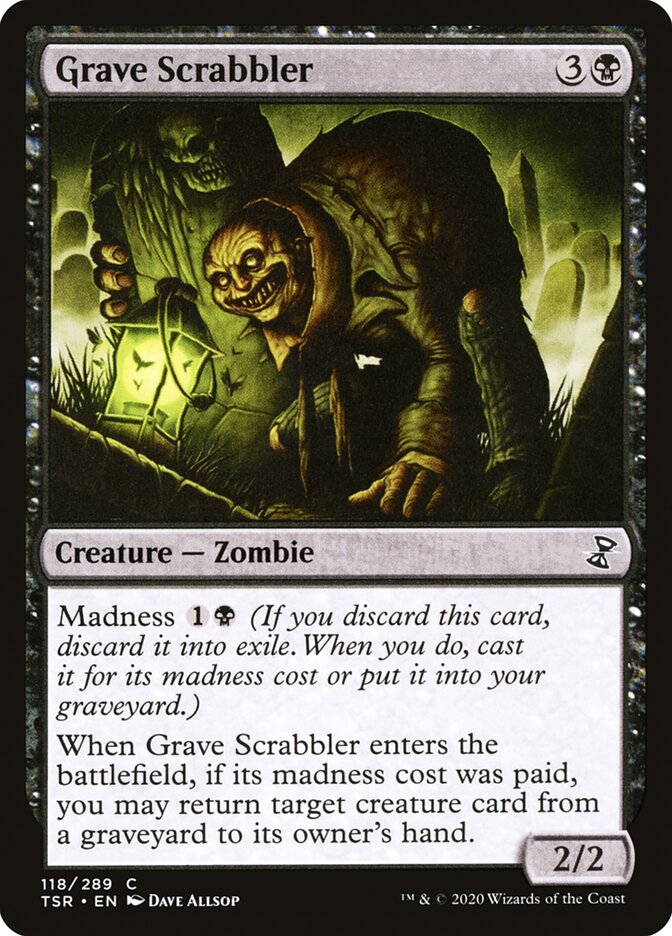 Magic the Gathering Card - Grave Scrabbler - MTG Circle