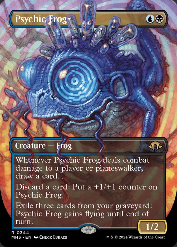 Magic the Gathering Card - Psychic Frog - MTG Circle